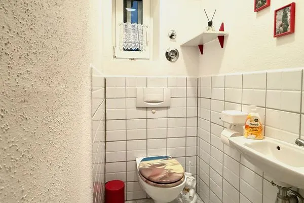  Ferienwohnung Uschis Sommergarten Seenahes Allgäu - WC