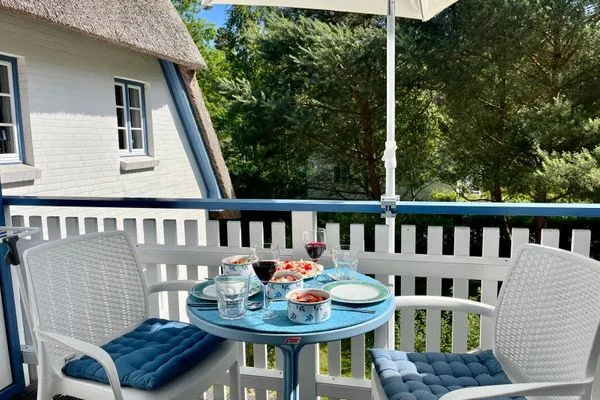 möblierter Balkon Achtern Diek Achtern Diek 12b - Wohnung 5