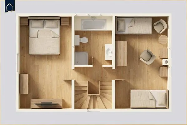 Grundriss  Ferienhaus Ferdinand