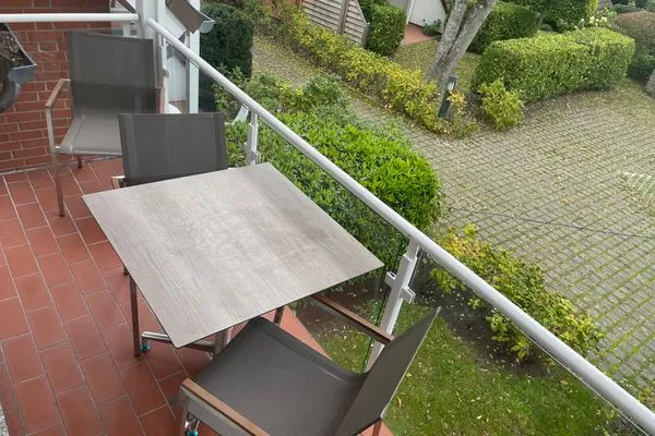 möblierter Balkon  Birkenstrasse 6i Wohnung 18