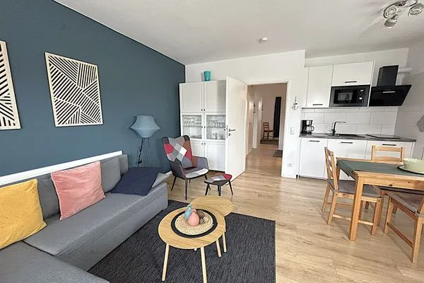 Wohnzimmer  Ferienwohnung Ankerplatz