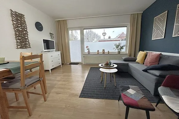 Wohnzimmer  Ferienwohnung Ankerplatz