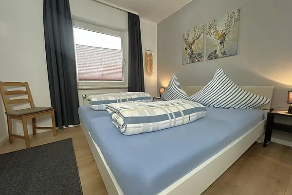 Schlafzimmer  Ferienwohnung Ankerplatz