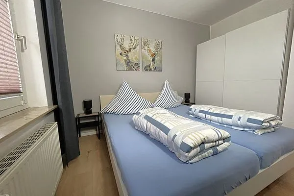 Schlafzimmer  Ferienwohnung Ankerplatz