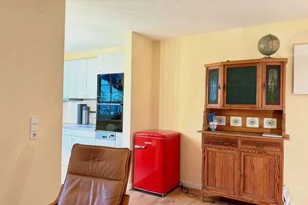  Ferienwohnung Claudis Seeland Kressbronn - Sicht in die Küche