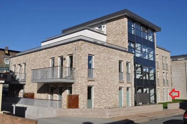 Fassade / Eingang  Bomhoffstr. 15, Whg. 4