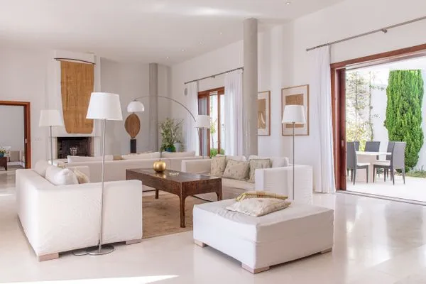 Wohnzimmer  Villa Vadella Ibiza