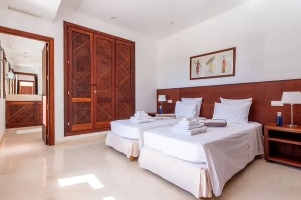Schlafzimmer  Villa Vadella Ibiza