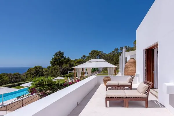 Terrasse  Villa Vadella Ibiza