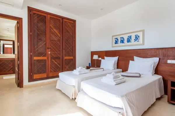 Schlafzimmer  Villa Vadella Ibiza