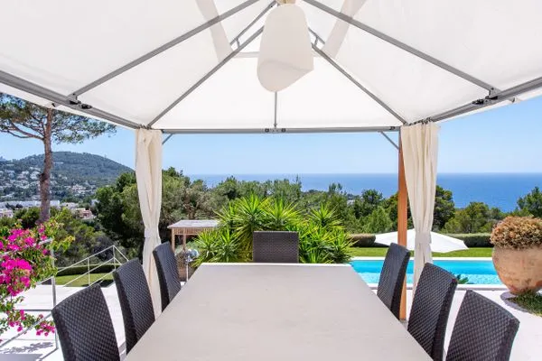 Terrasse  Villa Vadella Ibiza