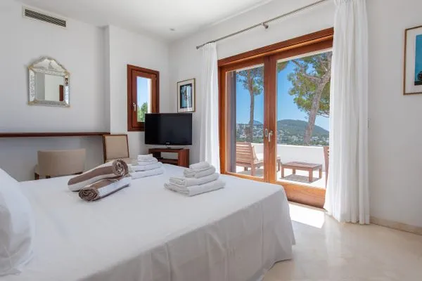 Schlafzimmer  Villa Vadella Ibiza