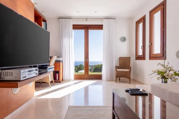 Wohnzimmer  Villa Vadella Ibiza