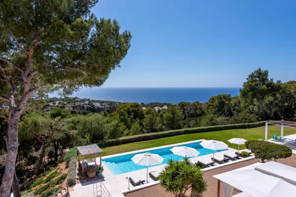 Pool  Villa Vadella Ibiza