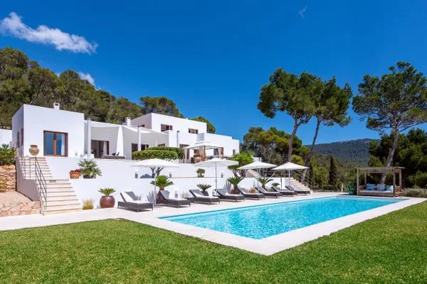 Hauptansicht  Villa Vadella Ibiza