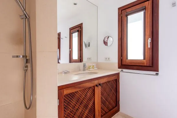 Badezimmer  Villa Vadella Ibiza