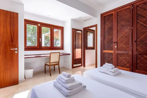 Schlafzimmer  Villa Vadella Ibiza