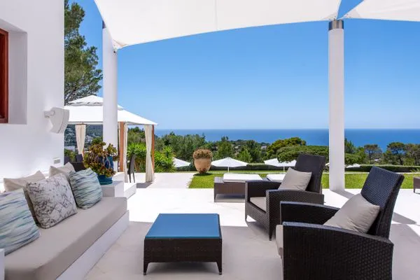 Terrasse  Villa Vadella Ibiza
