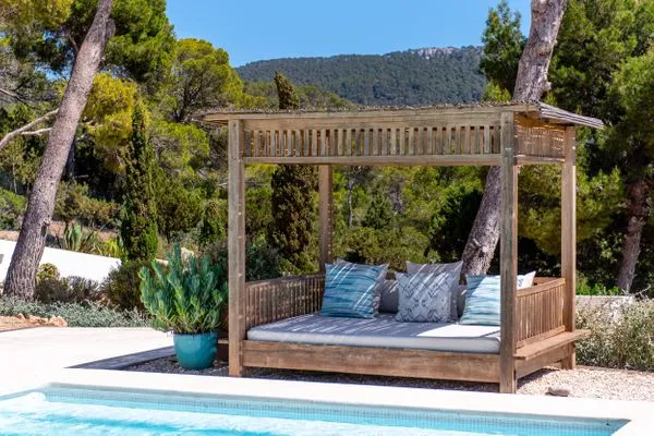 Terrasse  Villa Vadella Ibiza