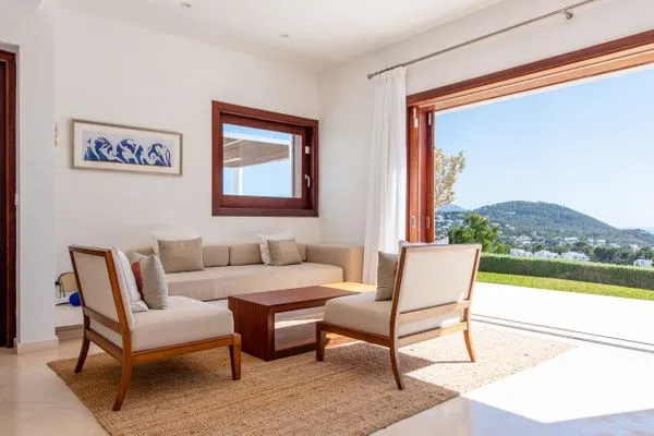 Wohnzimmer  Villa Vadella Ibiza