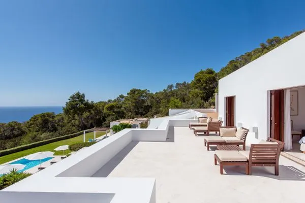 Terrasse  Villa Vadella Ibiza