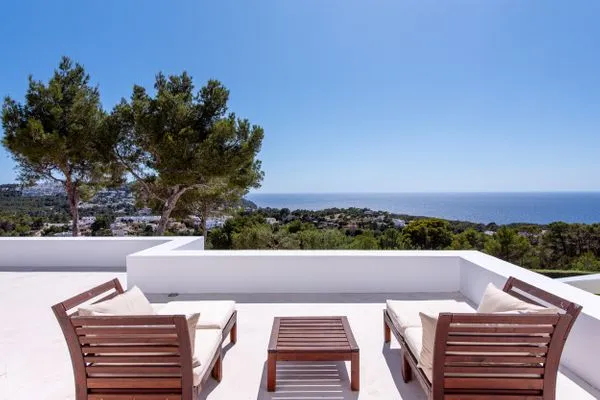 Terrasse  Villa Vadella Ibiza