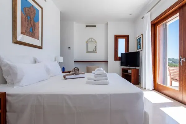 Schlafzimmer  Villa Vadella Ibiza