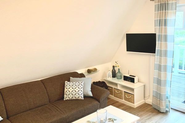  Haus Deckstein St. Peter-Ording - Sofaecke mit TV