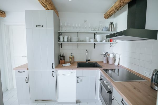  Friesenhof Benen Diken - Groten Hans Poppenbüll,Osterhever,Tetenbüll - Küchenzeile