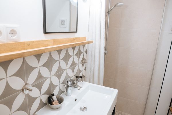  Friesenhof Benen Diken - Lütte Deern Poppenbüll,Osterhever,Tetenbüll - Dusche