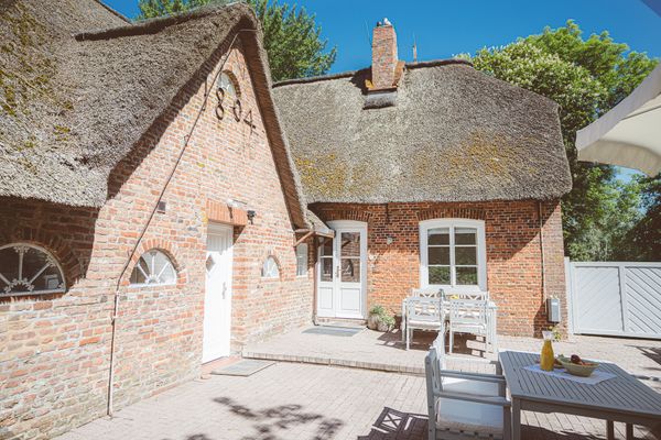  Friesenhof Benen Diken - Martje Floris Poppenbüll,Osterhever,Tetenbüll - Terrasse