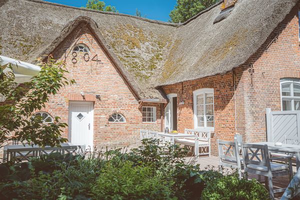  Friesenhof Benen Diken - Martje Floris Poppenbüll,Osterhever,Tetenbüll - Terrasse