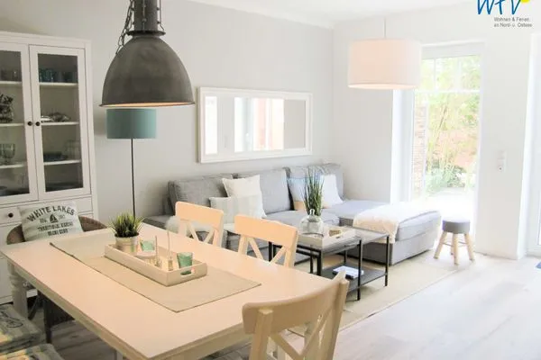 Wohnzimmer Ferienhaus Melkerpad 28 Ferienwohnung Langeoogzeit