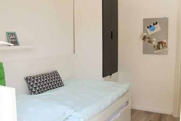 Schlafzimmer Ferienhaus Melkerpad 28 Ferienwohnung Langeoogzeit