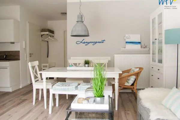 Wohnzimmer Ferienhaus Melkerpad 28 Ferienwohnung Langeoogzeit