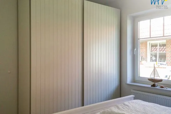 Schlafzimmer Ferienhaus Melkerpad 28 Ferienwohnung Langeoogzeit