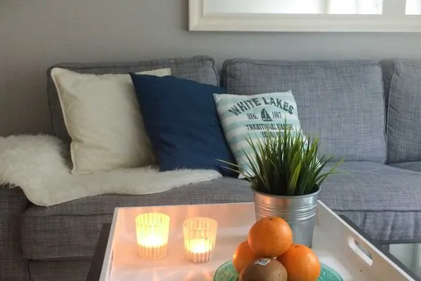 Wohnzimmer Ferienhaus Melkerpad 28 Ferienwohnung Langeoogzeit