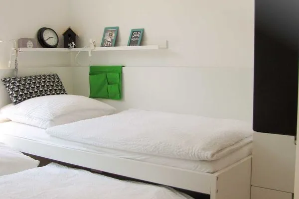 Schlafzimmer Ferienhaus Melkerpad 28 Ferienwohnung Langeoogzeit