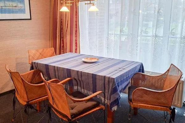 Wohnzimmer Haus Fritz-Reuter-Straße 5 Ferienwohnung Herbst