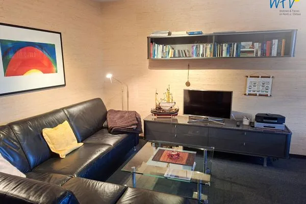 Wohnzimmer Haus Fritz-Reuter-Straße 5 Ferienwohnung Herbst