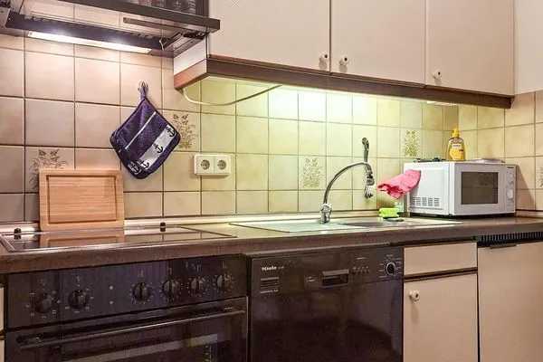 Küche / Küchenzeile Haus Fritz-Reuter-Straße 5 Ferienwohnung Herbst