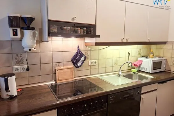 Küche / Küchenzeile Haus Fritz-Reuter-Straße 5 Ferienwohnung Herbst