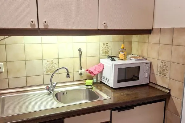 Küche / Küchenzeile Haus Fritz-Reuter-Straße 5 Ferienwohnung Herbst