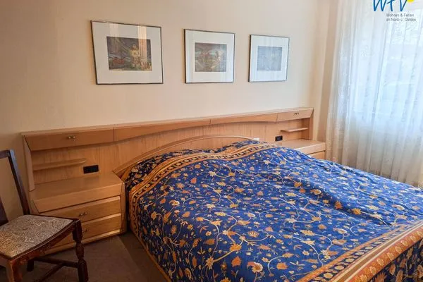 Schlafzimmer Haus Fritz-Reuter-Straße 5 Ferienwohnung Herbst
