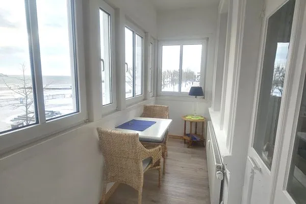 Balkon  Promenadenblick - Wohnung 1