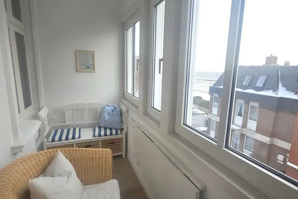 Balkon  Promenadenblick - Wohnung 2