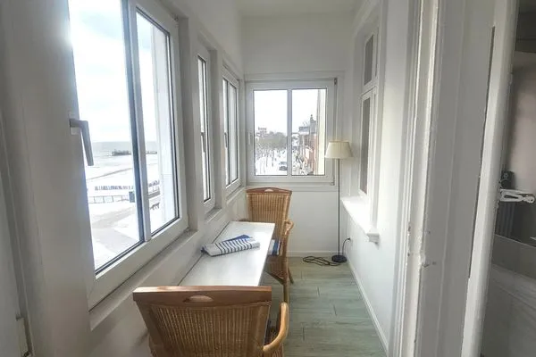 Balkon  Promenadenblick - Wohnung 2