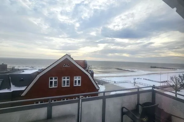 Balkon  Promenadenblick - Wohnung 3