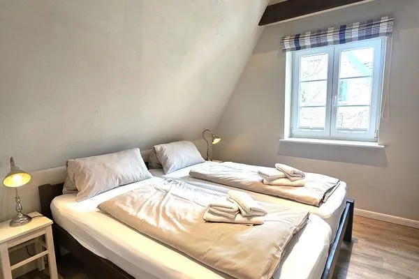 Schlafzimmer  Eltimjo 1 - Ferienwohnung für 2 Personen