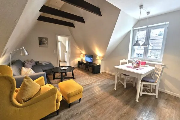 Wohnzimmer  Eltimjo 1 - Ferienwohnung für 2 Personen